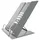 Intirilife Buchständer Metall 21 x 16,5 x 20,3 cm Grau 1 St.