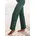 ELBSAND ELBSAND Damen Gr 32/34 N-Gr blau petrol Feinstrick Obermaterial 50 Viskose 28 Polyester 22 Nylon meliert unifarben bequem lang Hosen mit weitem Bein und eingestricktem Logo