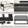 Tectake Captive Loungeset grau