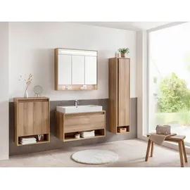 Fackelmann Waschbeckenunterschrank NATURA Asteiche 93,4 cm