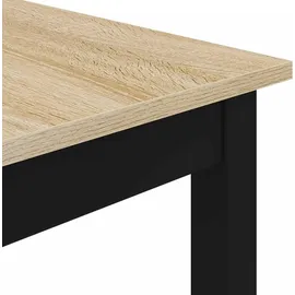 vidaXL Esstisch 80 x 80 x 75 cm grau