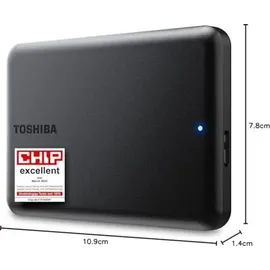 Toshiba Canvio Partner 2 TB schwarz