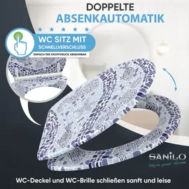 Sanilo Mosaic World blau
