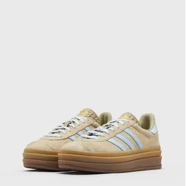 adidas Gazelle Bold Stone Khaki / Cream White / Gold Metallic 39 1/3