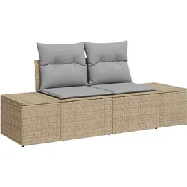 vidaXL Garten-Lounge-Set 6-tlg. beige
