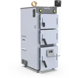 DEFRO 24 kW Heizkessel – Holzkessel, Pelletkessel, Festbrennstoff-Kessel, A+