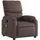 vidaXL Massagesessel Braun Kunstleder