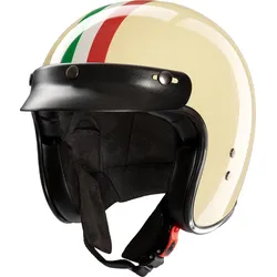 Redbike RB-802 Italia, Jethelm - Beige/Grün/Weiß/Rot - XXL