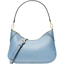 Michael Kors Jet Set Clutch Leder Blue