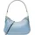 Michael Kors Jet Set Clutch Leder Blue