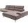 Musterring Eckcouch Leder 3-Sitzer Grau