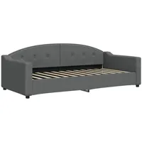 VidaXL Tagesbett Dunkelgrau 90x200 cm Stoff