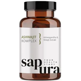 SAPURA Shilajit Harz Kapseln Fulvinsäure & Huminsäure 120 Kapseln
