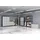 KETER Linear Utility Gartenschrank 68 x 39 x 173 cm Grau