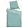 Tom Tailor Renforcé Bettwäsche MEDIUM STRIPES Türkis 155 x 220 cm + 80 x 80 cm