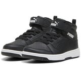 Puma Rebound V6 Mid WTR AC+ Ps Sneaker Kinder - puma black-puma White, 31