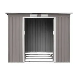 HATTORO Metallgerätehaus P100 XL 2 x 1,2 m grau