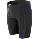 Aquarti Badehose Aquarti Herren Lange Badehose Schwarz/Blau XL