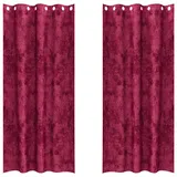 vidaXL Vorhang, Velvet Vorhänge 140 cm Samt