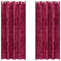 vidaXL Vorhang, Velvet Vorhänge 140 cm Samt