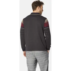 Babista Langarm-Poloshirt FILOSSI dunkelblau beige- 48/50
