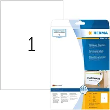 Herma Adressetiketten 10021 Weiß 210,0 x 297,0 mm 25 Blatt