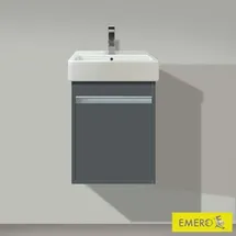 Duravit Waschtischunterschrank 1 Tür 40 x 55 x 32 cm Grau Matt