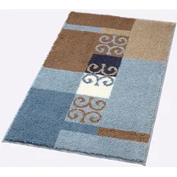 Grund Badematte Grund bleu-beige Deckelbezug
