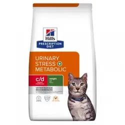 Hill's Prescription C/D Urinary Stress + Metabolic  + Weight Care Katzenfutter 3 kg