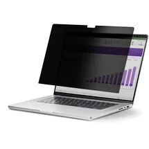 Startech StarTech.com 17 Zoll 16:10 Touch Laptop Sichtschutz, Sichtschutzfolie, Notebook Blickschutzfilter/Blaulichtfilter, Flip-Up