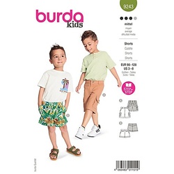 burda Schnitt 9243 "Shorts für Kinder"