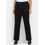 sheego Schlupfhose schwarz 42