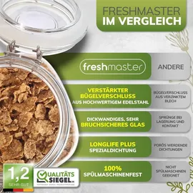 Fresh Master Einmachglas 2500 ml 3 St.