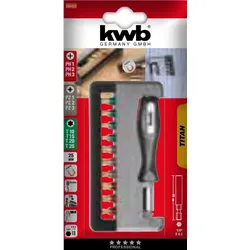kwb TITAN handy Bit-Boxen, Sichtverpackung