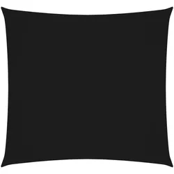 vidaXL Sonnensegel Oxford-Gewebe Quadratisch 6x6 m Schwarz