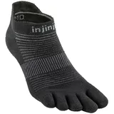 injinji Run Lightweight No-Show Sneakersocken Schwarz 40,5-44