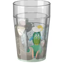 HABA Glitzerbecher Wald 0,2 l Transparent