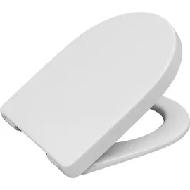 Calmwaters WC-Sitz D-Form Absenkautomatik Weiß