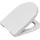 Calmwaters WC-Sitz D-Form Absenkautomatik Weiß