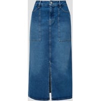 S.Oliver Jeansrock mit Gehschlitz blau