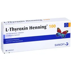L-thyroxin 100 Henning Tabletten 50 St