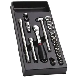 sockets 3/8" and accessories - 12 point MOD.JL112