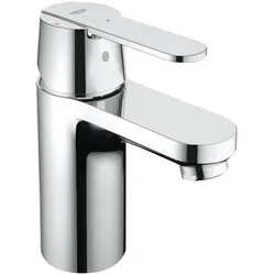 Grohe QuickFix Get Waschtischarmatur mit Kaltstart und Push-Open-Ablaufgarnitur in Chrom