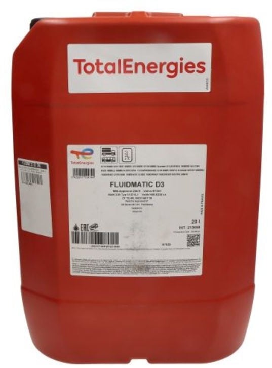 Getriebeöl TOTAL ENERGIES XXL Fluidmatic D3 20L