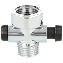 tecuro - Wasserstop für Handbrause Duschbrause - verchromt