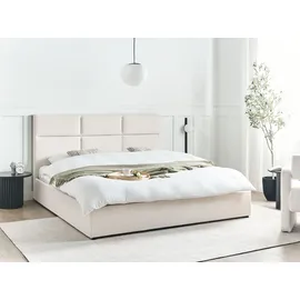 Beliani Lagord 180 x 200 cm Creme