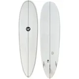 LIGHT MINILOG Surfboard white - 7,0