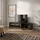 SKRAUT HOME Lowboard 207x50x37 cm Schwarz Eiche Holzwerkstoff