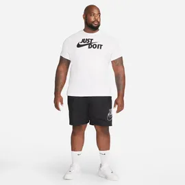 Nike Sportswear JUST DO IT T-Shirt Herren 100 white/black M