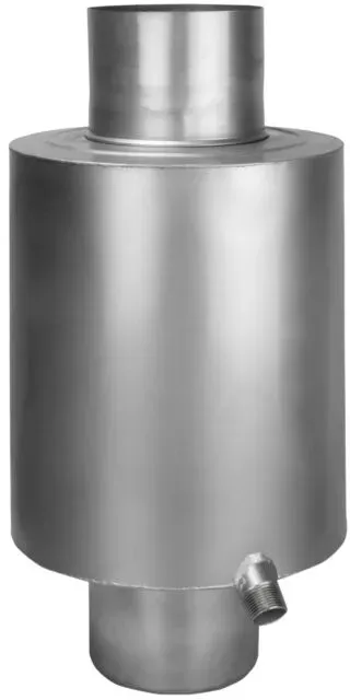 Bertrams Asde 15 Abgasschalldämpfer 16ASDE15-130 Ø 130 mm, mit Edelstahldämpfung 15 dB(A)